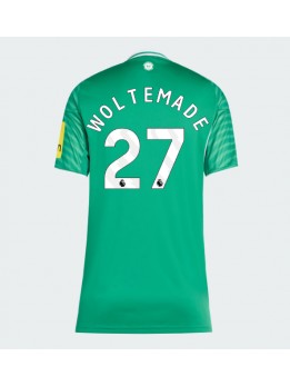 Newcastle United Nick Woltemade #27 Replika Borta Kläder Dam 2025-26 Kortärmad
